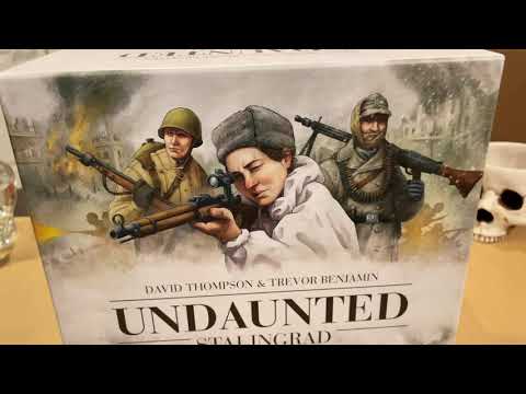 Unboxing Undaunted Stalingrad from Osprey Games