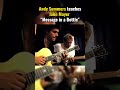 Andy Summers Teaches John Mayer Message in a Bottle #thepolice #rocknroll