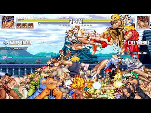 SS MUGEN All-Stars - Street Fighter II: Attack of the Clones