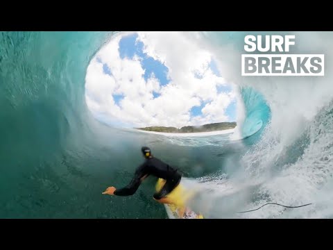 Pumping April PIPELINE Continues, GABRIEL MEDINA + ITALO Shredding At Home In Brazil | SURF BREAKS