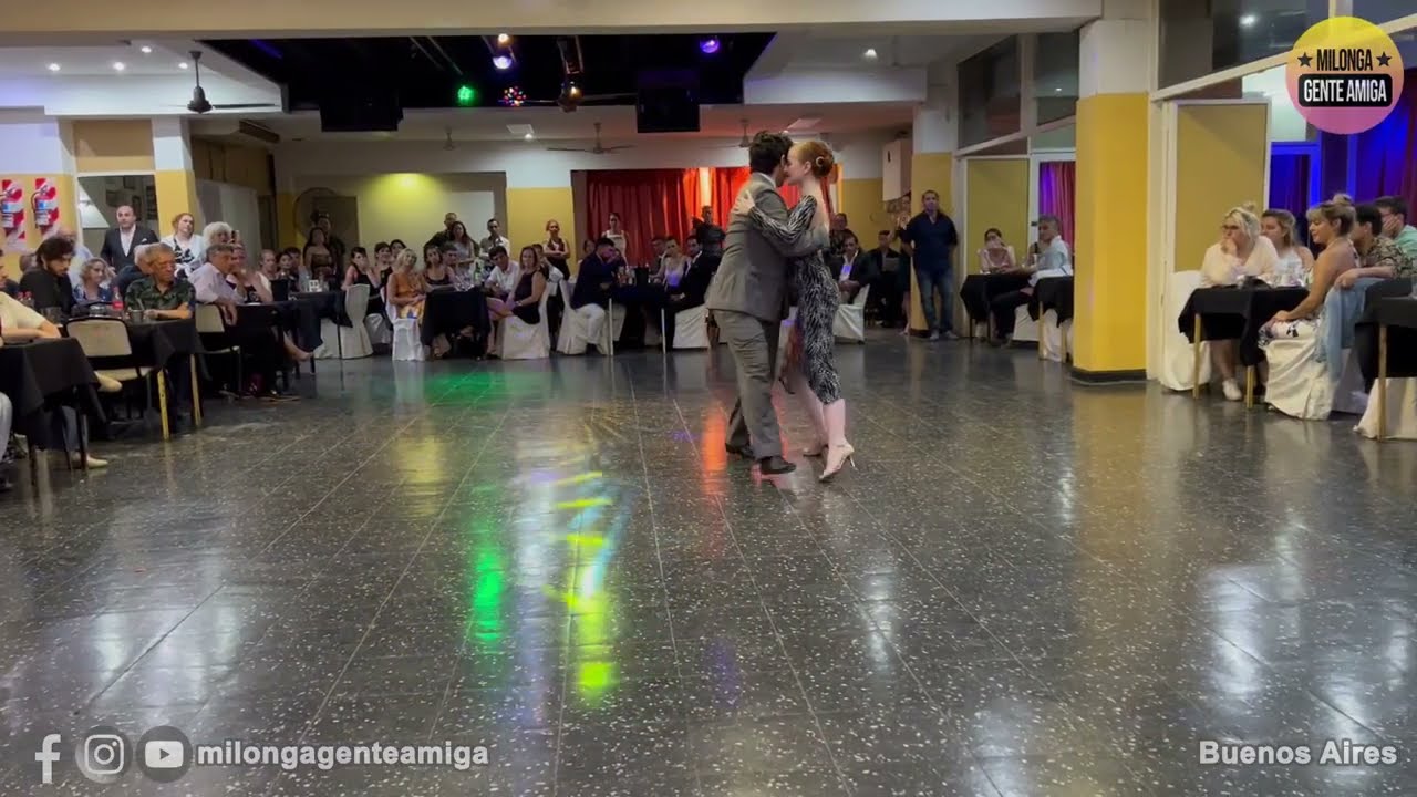 Alejandro Beron y Kelly Lettieri - Milonga Gente Amiga - 12/MAR/2023 (1/2)