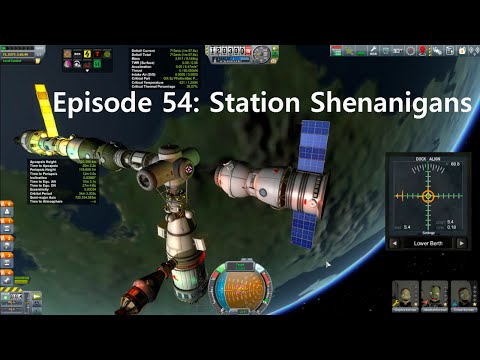 KSP Career: Episode 54 - Station Shenanigans