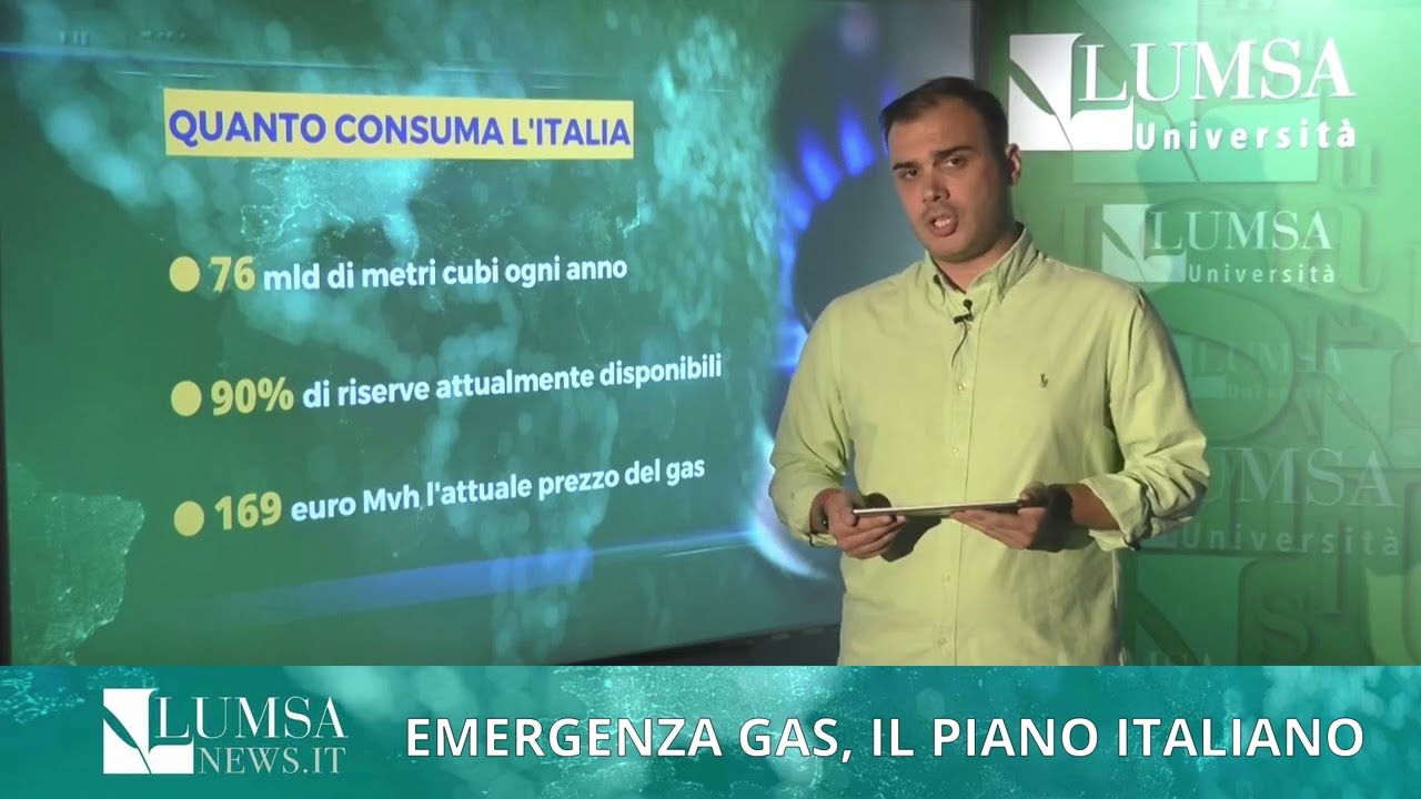 Emergenza gas, l’Italia prepara un piano