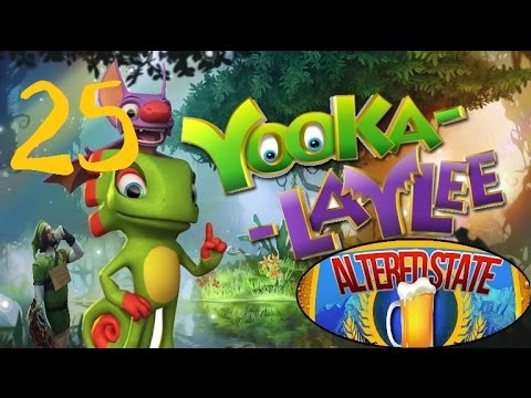 Lets Play Yooka-Laylee Part 25 - Dr. Puzz's Capital Cashino Helicopter