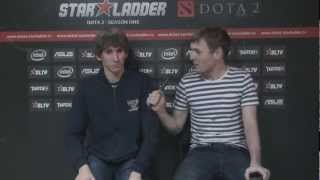 Dendi interviews prb after StarLadder Season 4 (with Eng subtitles)