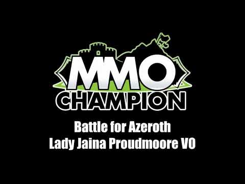 Patch 8.1.5 - Lady Jaina Proudmoore VO