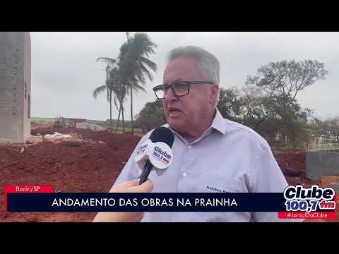 ITAPUÍ: OBRAS NA PRAINHA ESTÃO EM ANDAMENTO