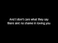 Neil Diamond - Shame, Lyrics