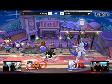 The Smash Lab 143 Winners Quarter Finals - Kyle Young (Bayonetta) vs Stylez (Mewtwo)
