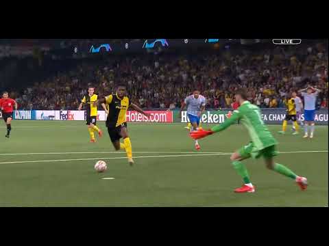 Theoson Siebatcheu Winning Goal Vs Manchester Uinted