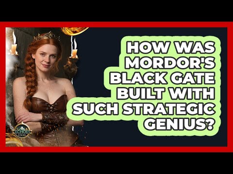 How Was Mordor's Black Gate Built With Such Strategic Genius? - Echoes Of The Ring