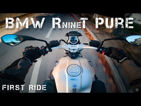 BMW RnineT Pure 2022 | First Ride [4K RAW Onboard]