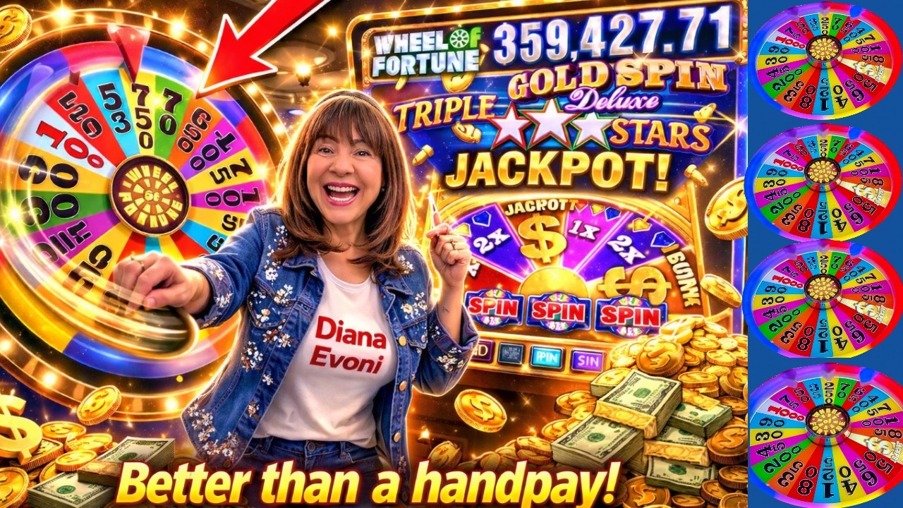 BETTER THAN A HANDPAY! WHEEL OF FORTUNE GOLD SPIN DELUXE