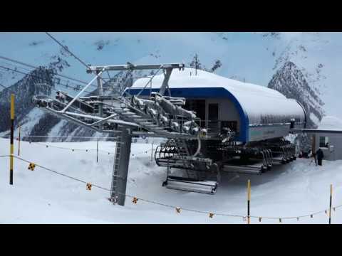 Bartholet Seilbahnen - Ausgaragierung 6er Sesselbahn Lauchernalp-Stafel