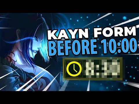 How To ALWAYS GET FORM Before 10 Minutes! - League of Legends