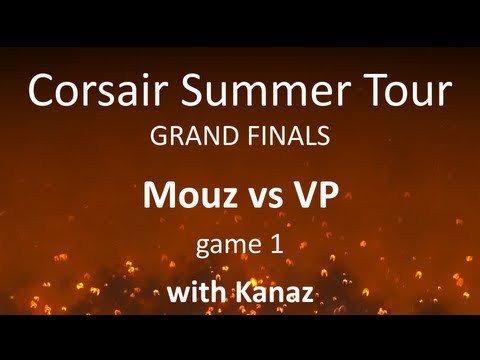 Dota 2 - Mousesports vs VirtusPro, game 1 - Grand Finals - Corsair Gaming Summer Tournament