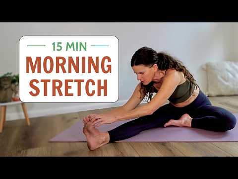 15 Min Morning Yoga Stretch | Gentle Full Body Flexibility