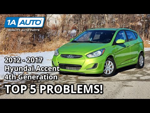 Top 5 Problems Hyundai Accent Hatchback 2012-2017 4th Generation
