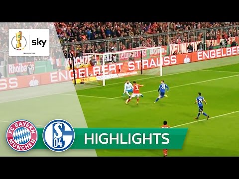 FC Bayern München - FC Schalke 04 3:0 | Highlights DFB-Pokal 2016/17 - Viertelfinale