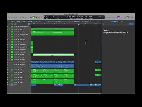Presley Regier - talking scars (Lyric Video)