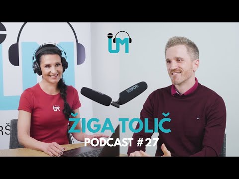Uršula Majcen Podcast #27 – ŽIGA TOLIČ *PODNAPISI*