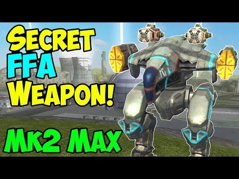 You Only Need One Bot - DB Raven War Robots Free For All Mk2 Gameplay WR