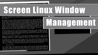 Linux How To Use Screen Command "Run Programs In Background On Terminal"