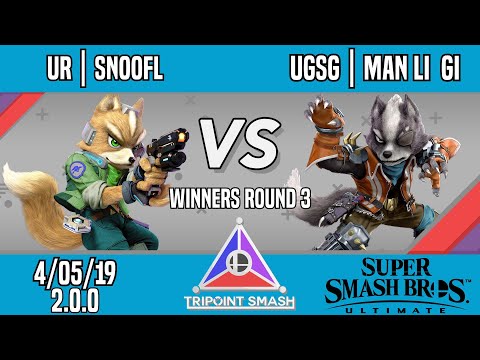 Tripoint Smash 55-Winners Round 3-UR | SNooFL Vs. UGSG | Man Li  Gi