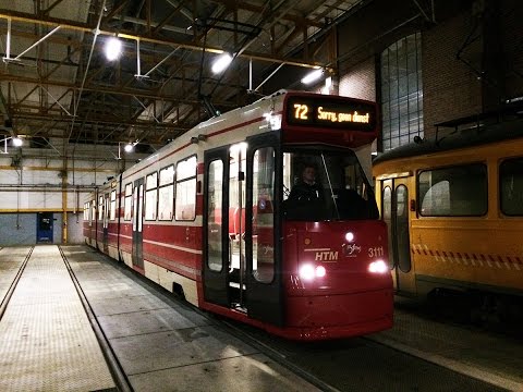 HTM MAT-rit remise Lijsterbesstraat - remise Scheveningen