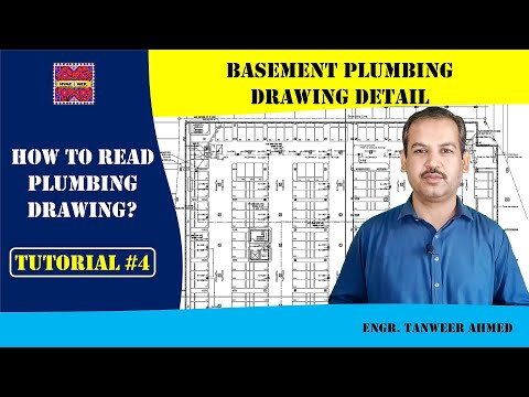 How to Read Plumbing Drawing 1 Plumbing Symbols on Plans in Urdu