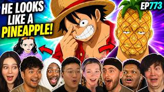 Download lagu Luffy Can't Remember Marco ?!🍍😂One Piece Episode 773 Reaction compilation Mashup mp3