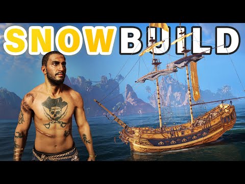 SNOW Ship Build Guide | STRONGEST Ship in the game ► Skull & Bones