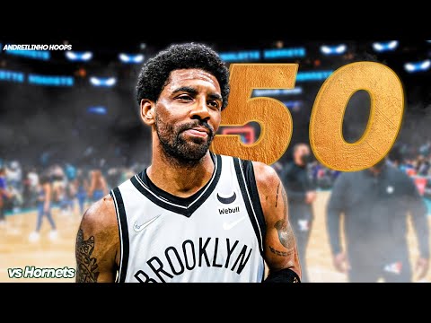 Kyrie Irving 50 POINTS vs Hornets! 9 THREES! ● Full Highlights ● 08.03.22 ● 1080P 60FPS
