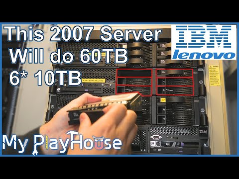 Will the Awesome x3650 M1 be able to handle 60TB - 877