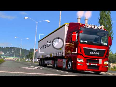 ETS2 MAN TGX 18.520 Třinec - Hranice - Olomouc