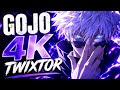 Satoru Gojo Raw Clips And Twixtor For Editing ALL SCENES Jujutsu Kaisen