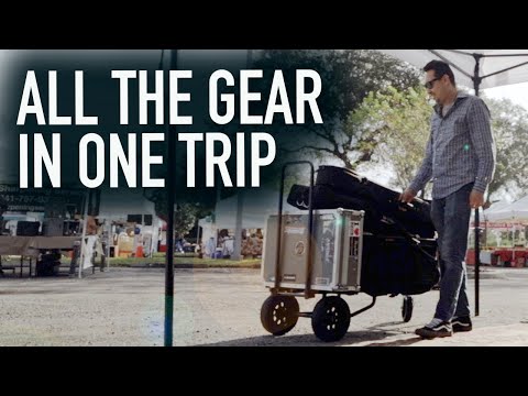 RocknRoller Multi-Cart R12STEALTH is What EVERY Working Musician Needs