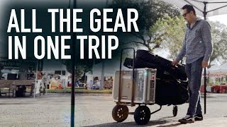 Video thumbnail for RocknRoller Multi-Cart R12STEALTH is What EVERY Working Musician Needs by Andres Colin