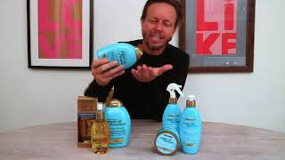 OGX Celebrity Hairdresser Series: Michael Douglas Talks Dry Hair & Argan Oil of Morocco
