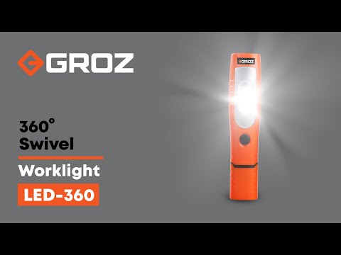 GROZ Worklight 360º Swivel (LED-360)
