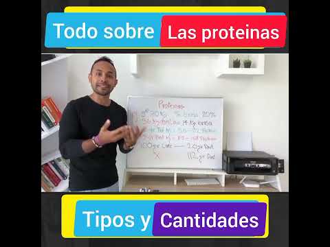 Todo sobre las proteínas