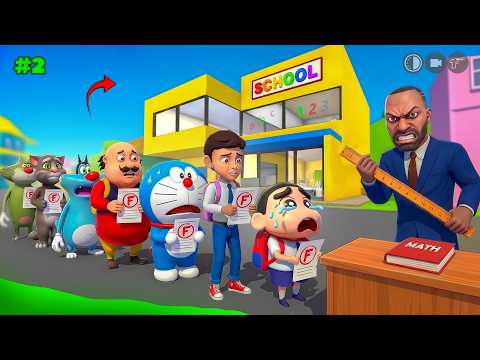 Franklin Change House To SCHOOL 😍 In Motu Patlu City Furfuri Nagar In Indian Bikes Driving 3D #2