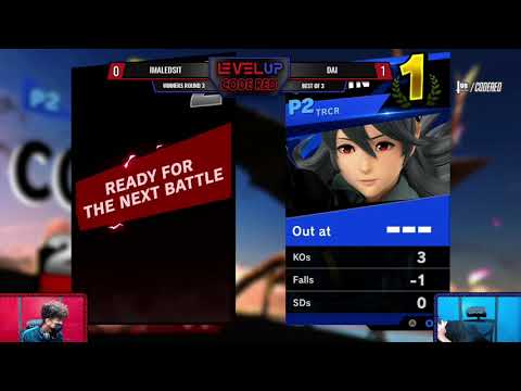 LEVELUP Arena Code Red 20:  Round 2 - imaLEDSIT (Rob) Vs Dai (Corrin)