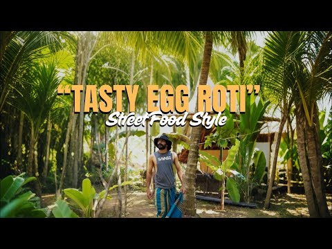 How to Make Egg Roti | Easy Sri Lankan Street Food Recipe | Egg Roti Cooking