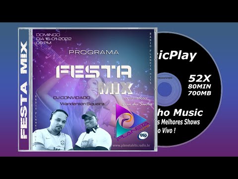 FESTA MIX 16.01.2022 COM DJ WANDERSON SIQUEIRA - CARLINHO MUSIC