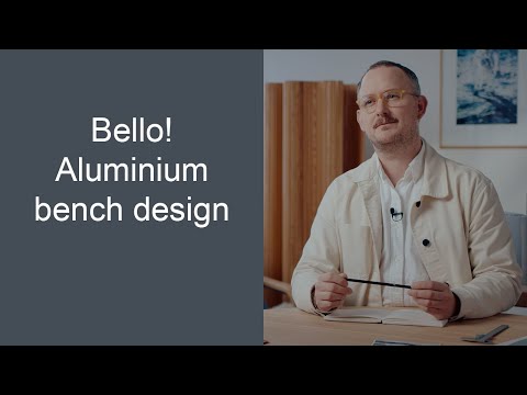 Discover Bello! Aluminium Bench Design Inspired by Italian Cuisine - zdjęcie