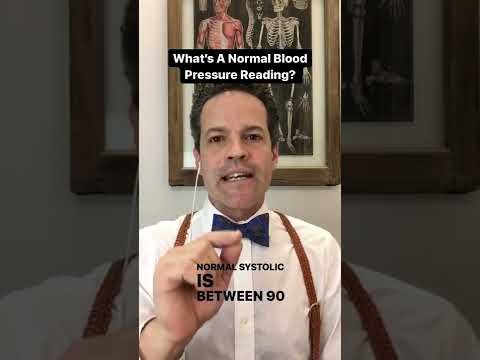 What Is A Normal Blood Pressure Reading? #healthylifestyle #bloodpressure #doctors