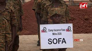 Bobo-Dioulasso : le Général Moussa Diallo échange avec les jeunes campeurs de Faso Mêbo