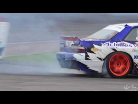 Formula Drift Canada Round 2 - 2015 - Francis Doyon Leading Alex Blanchette