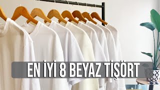 Beyaz Basic Tişört Tavsiyeleri | Oversize ve Farklı Kesimler (linklerle)